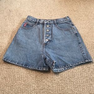 VTG BONGO light wash five button fly size 7 shorts